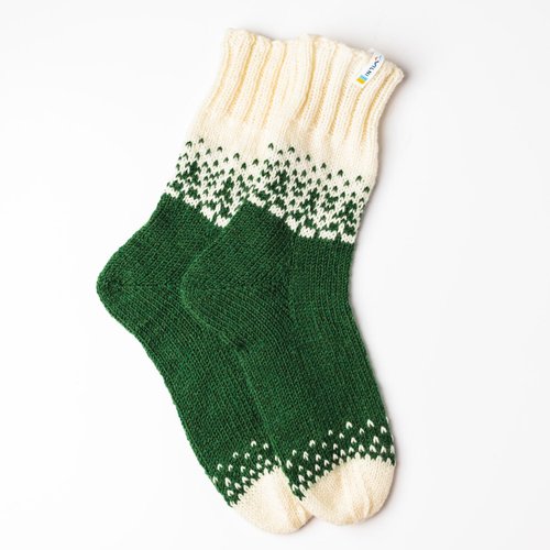 New Year's socks "Christmas trees" Vilni Vilni, size Google Feed for Merchant Center; Facebook Feed 17534-38-40-vilni photo